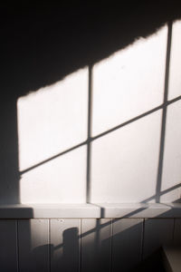 Close-up of window on wall