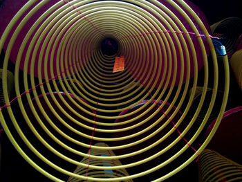 Full frame shot of spiral staircase