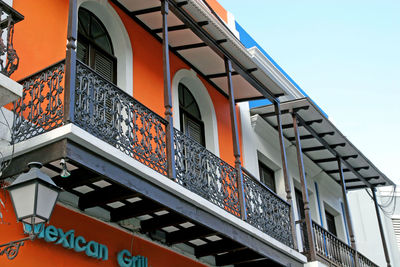 Low angle view of building against sky