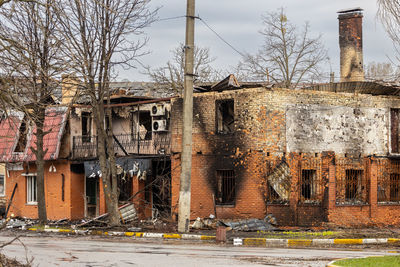 Abandoned building