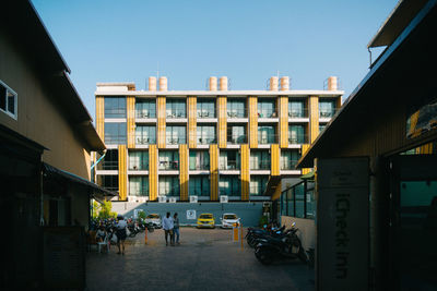 Buildings in city