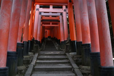 Steps in temple