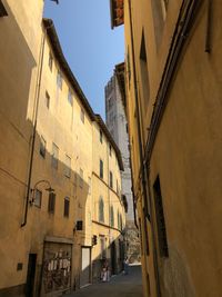 Low angle view of buildings against sky