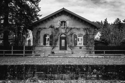 Exterior of house