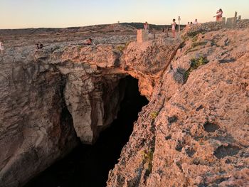 Rock formations