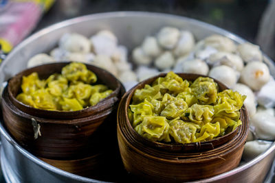 Close-up of salad in bowl