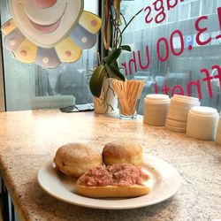 Close-up of food on plate
