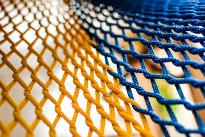 Full frame shot of netting