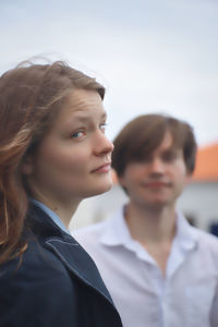 Portrait of a smiling young woman