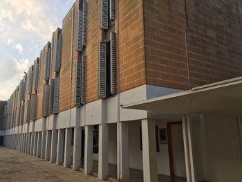 Modern office building against sky