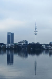 City at waterfront