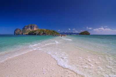 Scenic view of beach