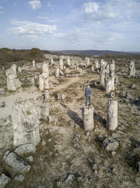 Stone desert rock formation phenomenon bulgaria europe