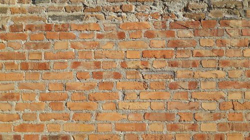 Full frame shot of brick wall