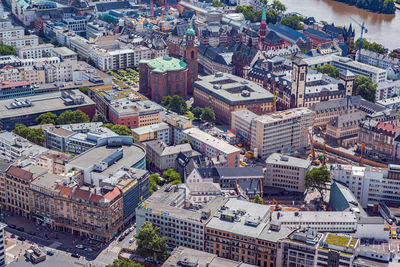 Aerial view of cityscape