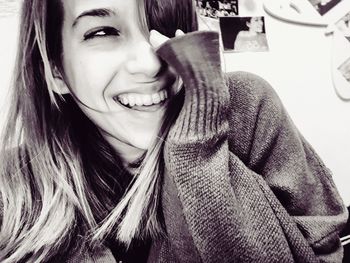 Portrait of smiling mid adult man