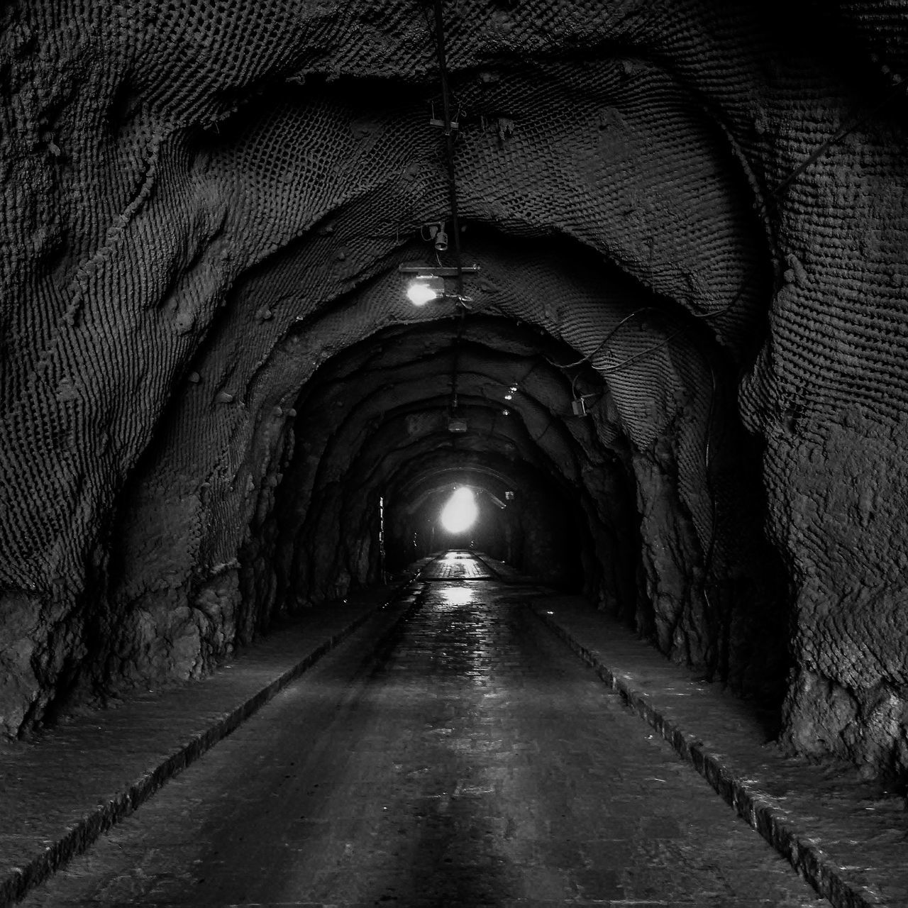 the way forward, tunnel, illuminated, indoors, built structure, architecture, no people, day