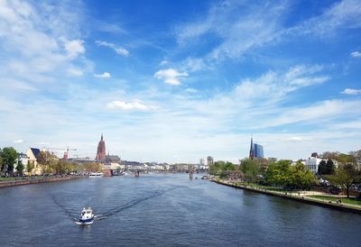 River with buildings in background