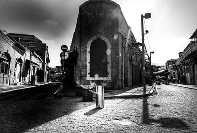 Built structure against the sky