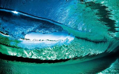 Close-up of frozen sea