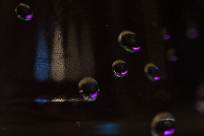 Close-up of multi colored lights