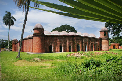 View of old building