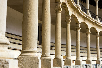 Low angle view of old building