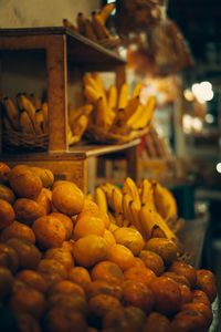 Close-up of food for sale at market stall