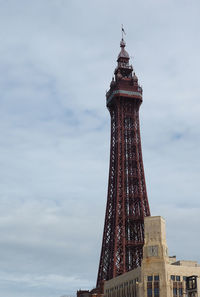 Low angle view of historical building against sky