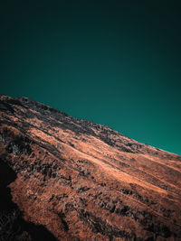 Scenic view of mountain against sky