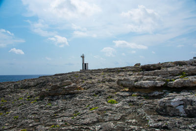 Lighthouse on cliff