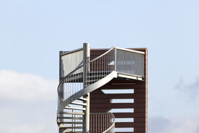 Low angle view of building against sky