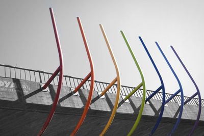 Close-up of metallic objects