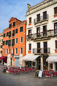 View of buildings in city