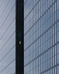 Low angle view of glass building