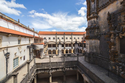 Buildings in city against sky