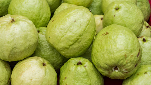 Full frame shot of fruits for sale in market