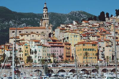 Menton, côte d'azur, france