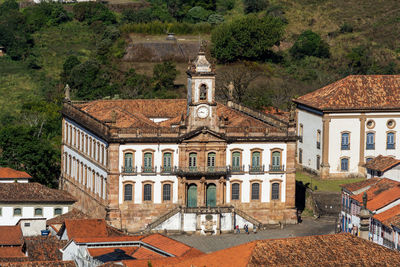 Buildings in a city