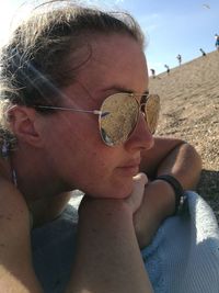 Portrait of a young woman