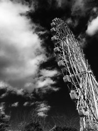 Low angle view of tree against sky