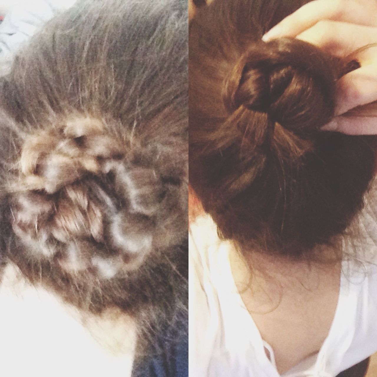 Tripple braid bun