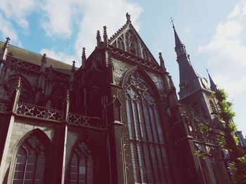 Low angle view of church