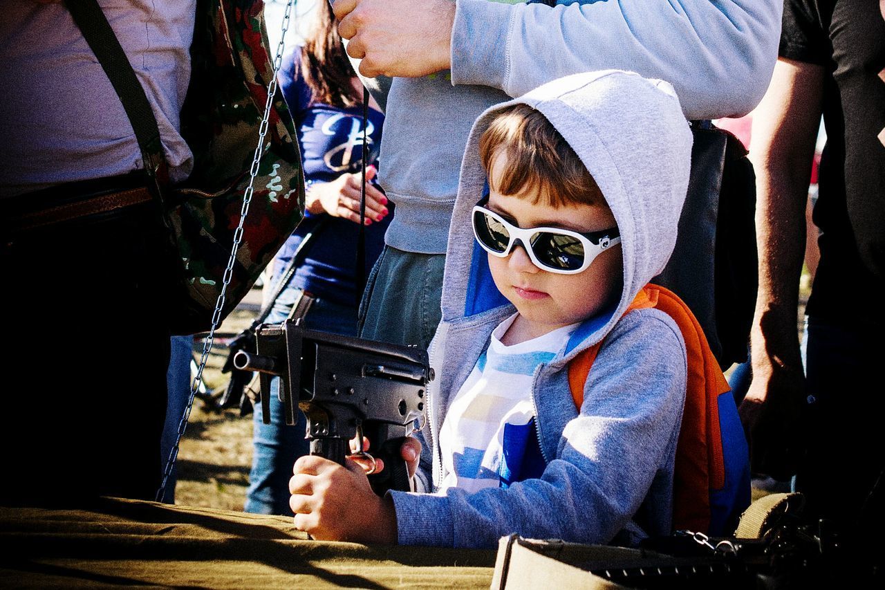 BOY PLAYING WITH FIRE