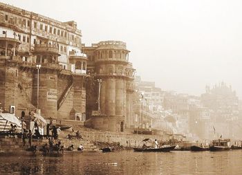 View of city at waterfront