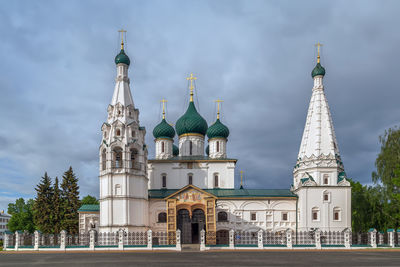 Low angle view of church