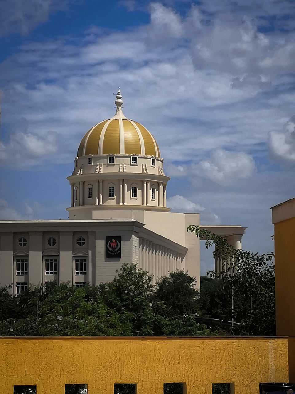 LOW ANGLE VIEW OF A BUILDING