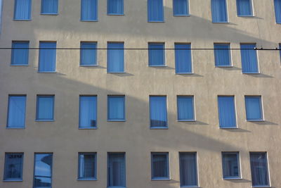 Window pane in a building for watching outside and letting in light