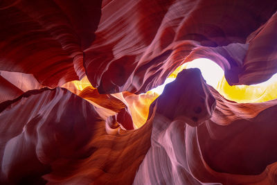 View of rock formations