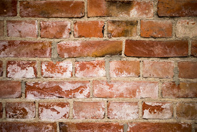 Full frame shot of brick wall